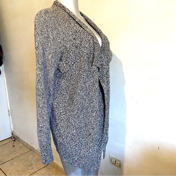 Lou & Grey Lagenlook Knit Cardigan Sweater Merino Wool Casual Cozy Open Front - Picture 5 of 5